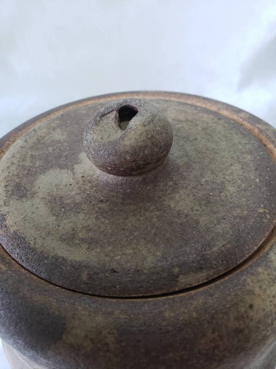 299 韓国 陶芸 千漢鳳 聞慶窯 陶泉 韓国人間国宝 水指 茶道具 伝統 