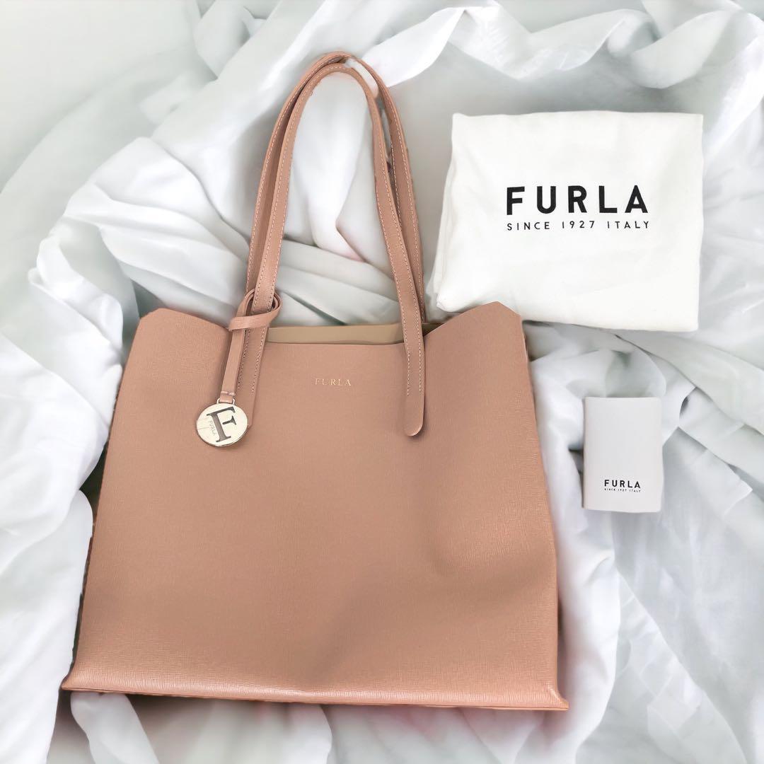 美品 フルラ FURLA トートバッグ-