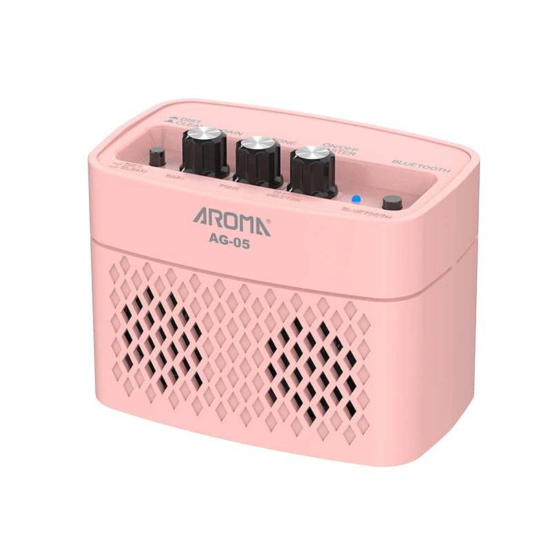 AROMA AG-05 Bluetooth Pink ( エレキギターアンプ ミニアンプ ) 【三条店】