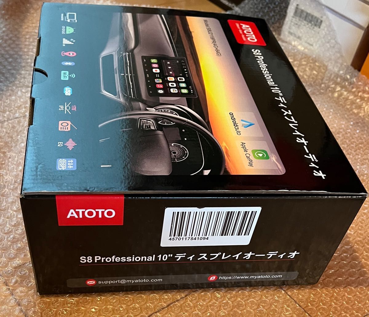 新品　ATOTO カーナビ 10型 Bluetooth対応　S8GU2118PR プロフェッショナル　10インチ　pro プロ