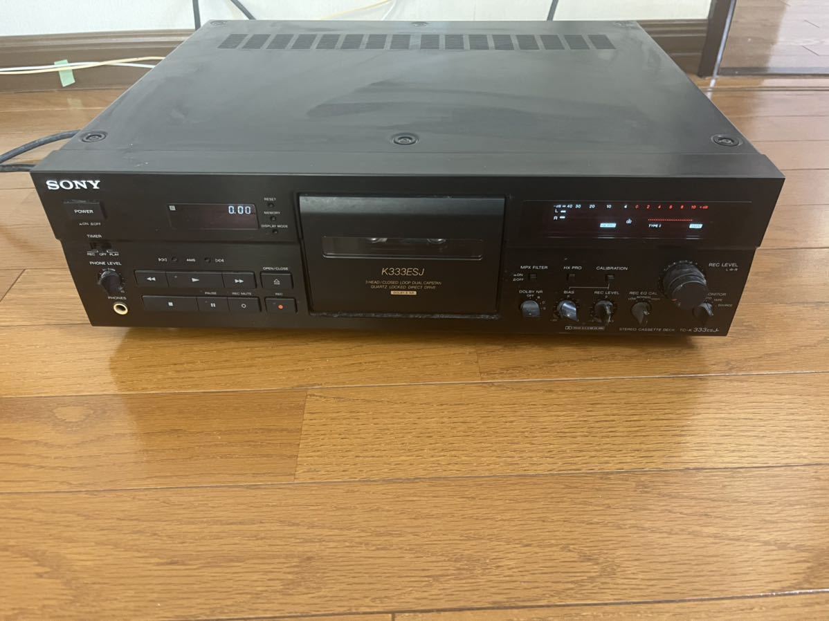 定番のお歳暮＆冬ギフト SONY ソニー ジャンク TC-K333ESJ カセット