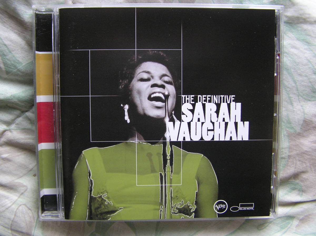 ◇ベスト・オブ・サラ・ヴォーン Definitive Sarah Vaughan ■全16曲♪ジャズ・ジャイアンツ決定盤シリーズ_画像1