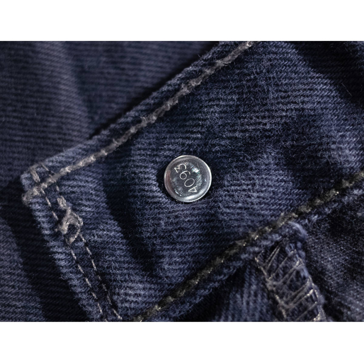 【後染め】W30×L32 / Levi’s 501XX リーバイス ボタンフライ ストレートデニム ジーンズ ネイビー グレーブラック ボタン裏4093 古着 Y2K