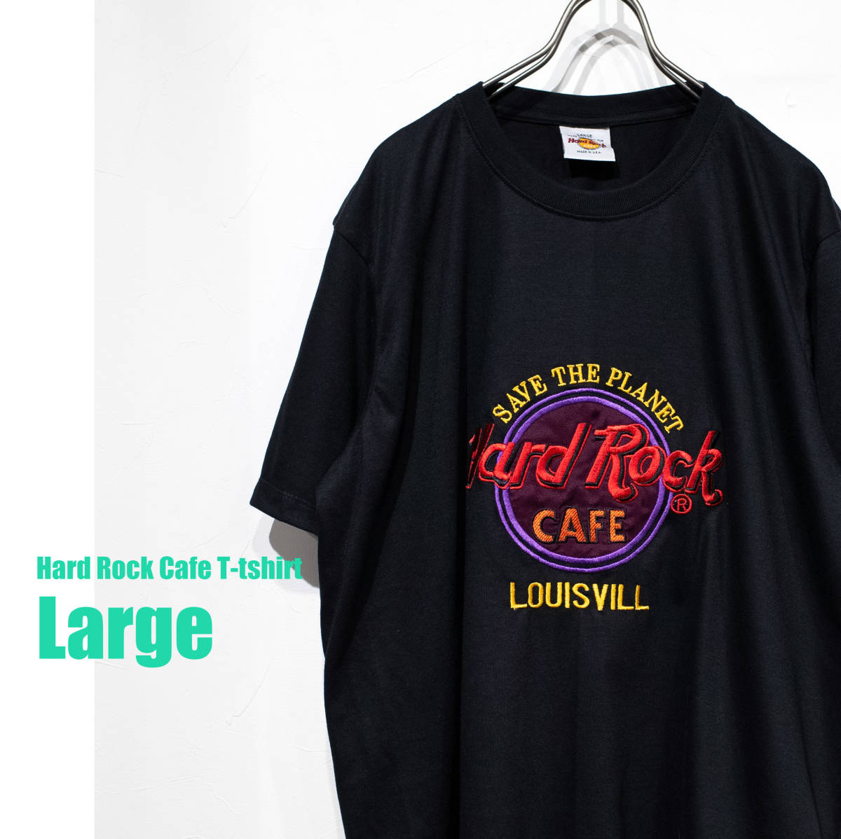 USA製】L / HARD ROCK CAFE LOUISVILL ハードロックカフェ ルイビル
