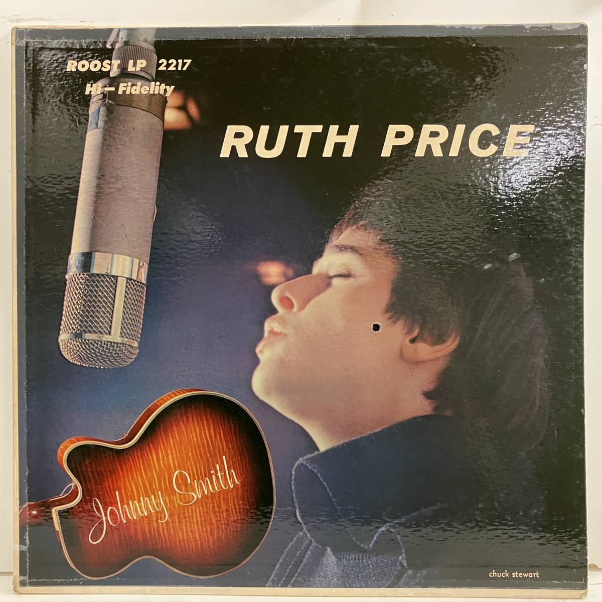 ●即決VOCAL LP Ruth Price / sings with the Johnny Smith Quartet rlp2217 jv4721 米盤、ミゾナシMono Gg ルース・プライス