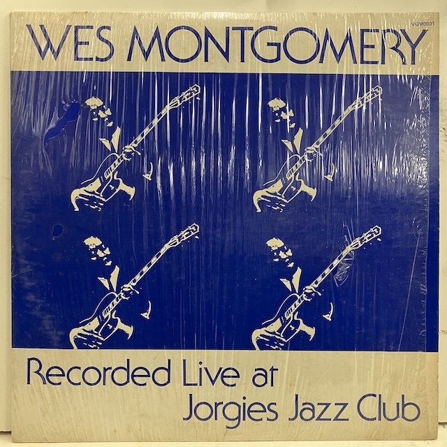 ●即決LP Wes Montgomery / Live At Jorgies vgm0001 j37216 米オリジナル ウエス・モンゴメリー 61年録音、80年初登場音源_画像1