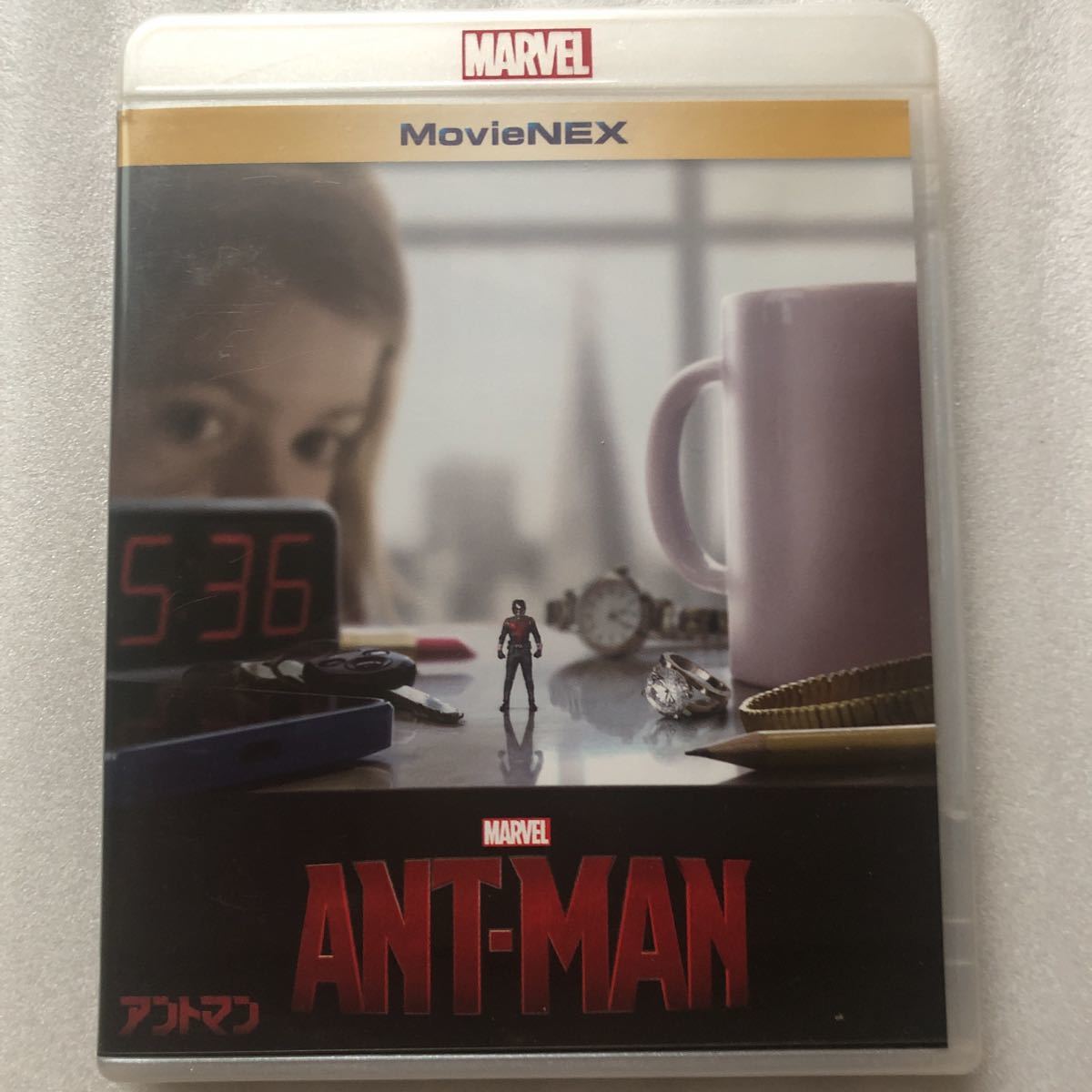 アントマン MovieNEX ブルーレイ + DVD セット ポールラッド MARVEL Blu ray 中古品 セル版 他多数出品中_画像1