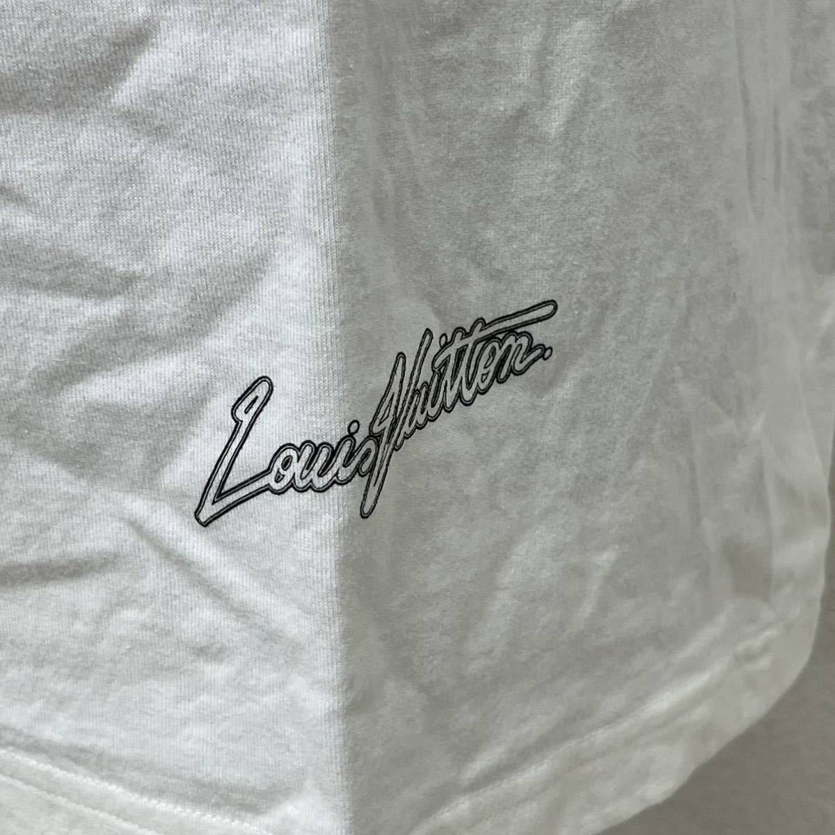 高級 定価108,900円 LOUIS VUITTON ルイヴィトン 草間彌生 23SS LV×YK サイケデリック フラワー レギュラーTシャツ HOY37WNPG