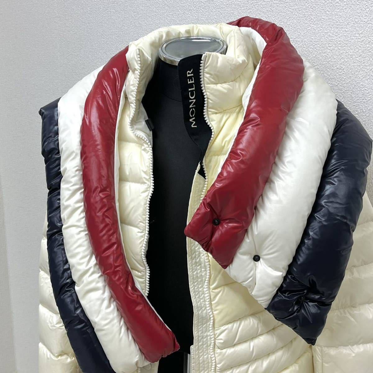 国内正規品 MONCLER モンクレール CHAMPAGNY トリコロール ナイロン
