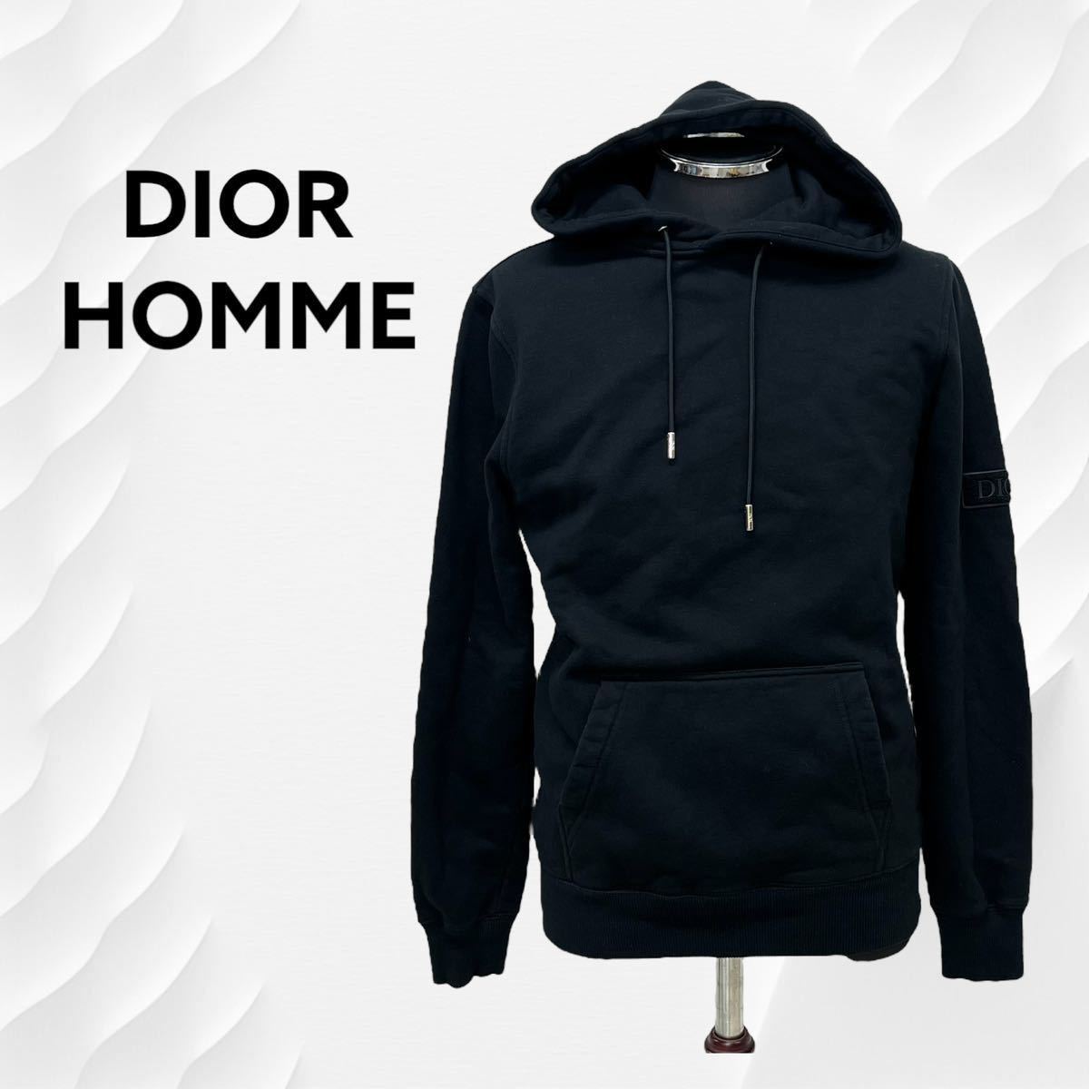 DIOR HOMME ディオールオム 19AW ロゴパッチ プルオーバー パーカー