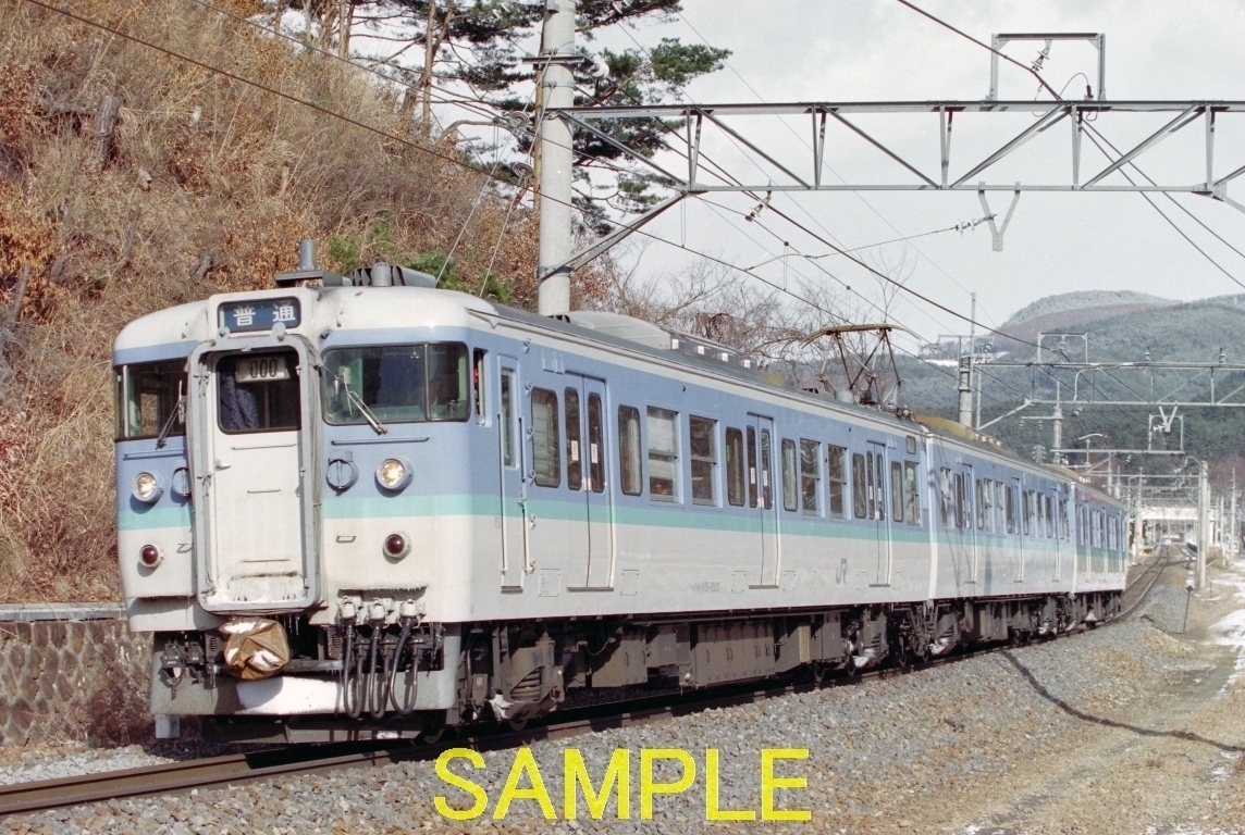 ☆90～00年代鉄道10jpgCD[115系長野色(中央東線大月～初狩・小淵沢～長坂、篠ノ井線南松本付近・聖高原～冠着・稲荷山～篠ノ井・姨捨駅)]_DP8545