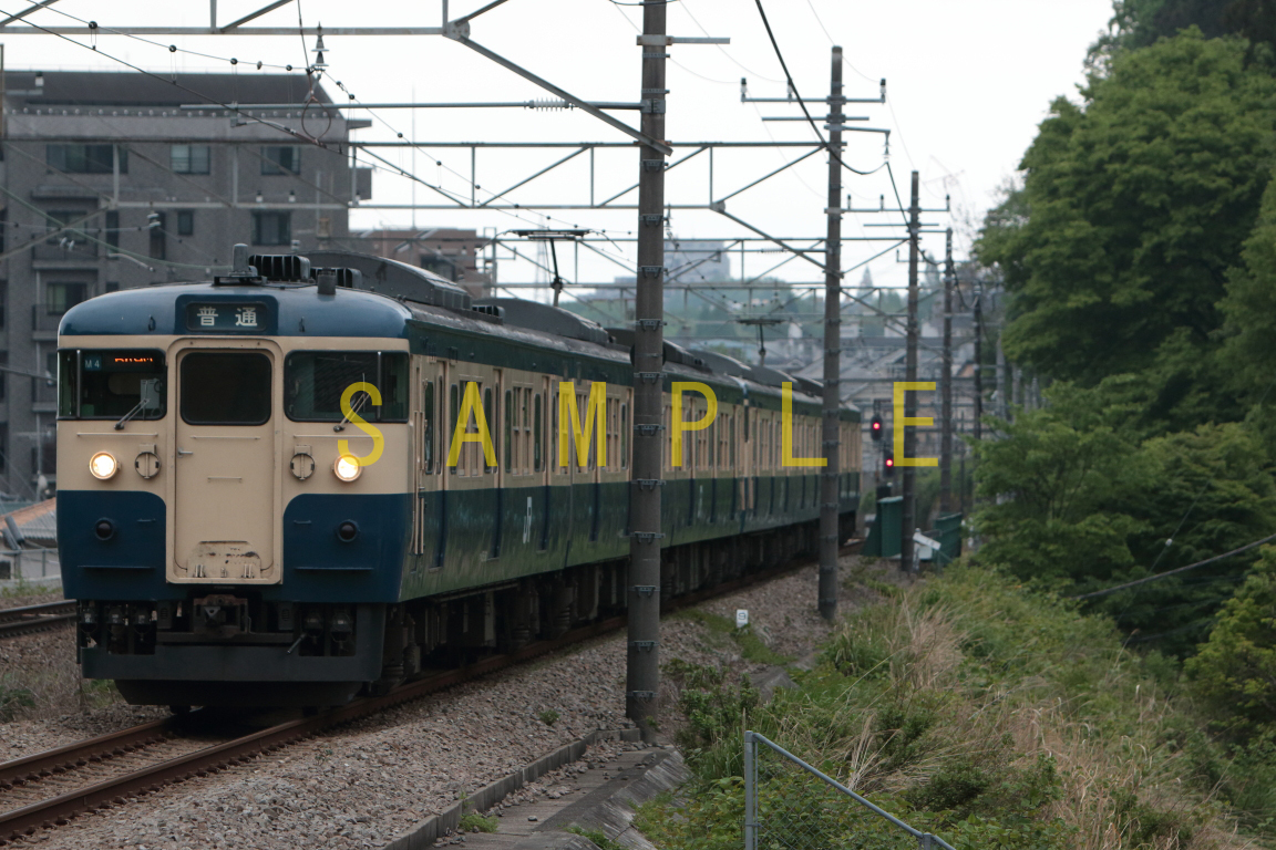 ☆00～10年代鉄道9jpgCD[115系豊田車3・6連(中央東線高尾～相模湖、小名路踏切、M4・M5編成)]☆_DP30384