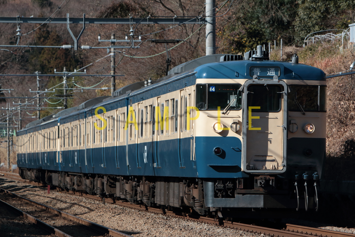 ☆00～10年代鉄道9jpgCD[115系豊田車3・6連(中央東線高尾～相模湖、小名路踏切、M4・M5編成)]☆_DP29408