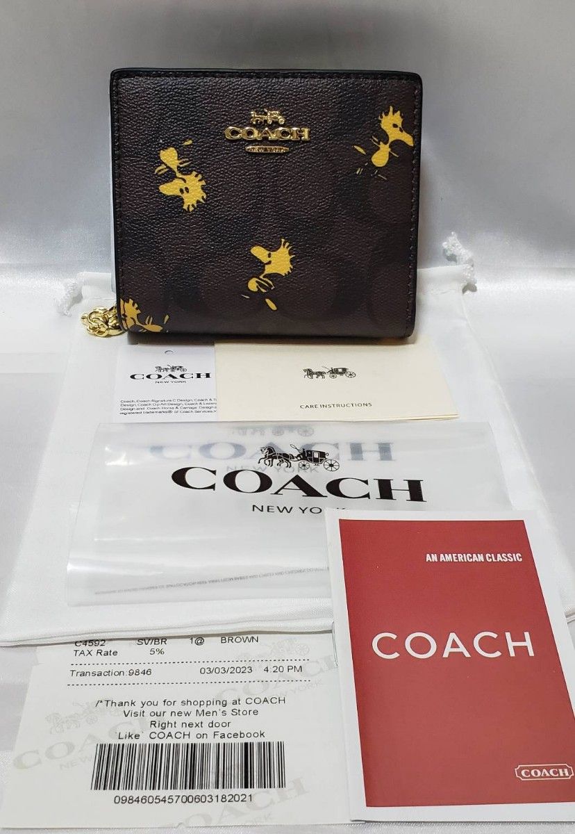 [未使用品] COACH コーチ  レディース財布　C4592