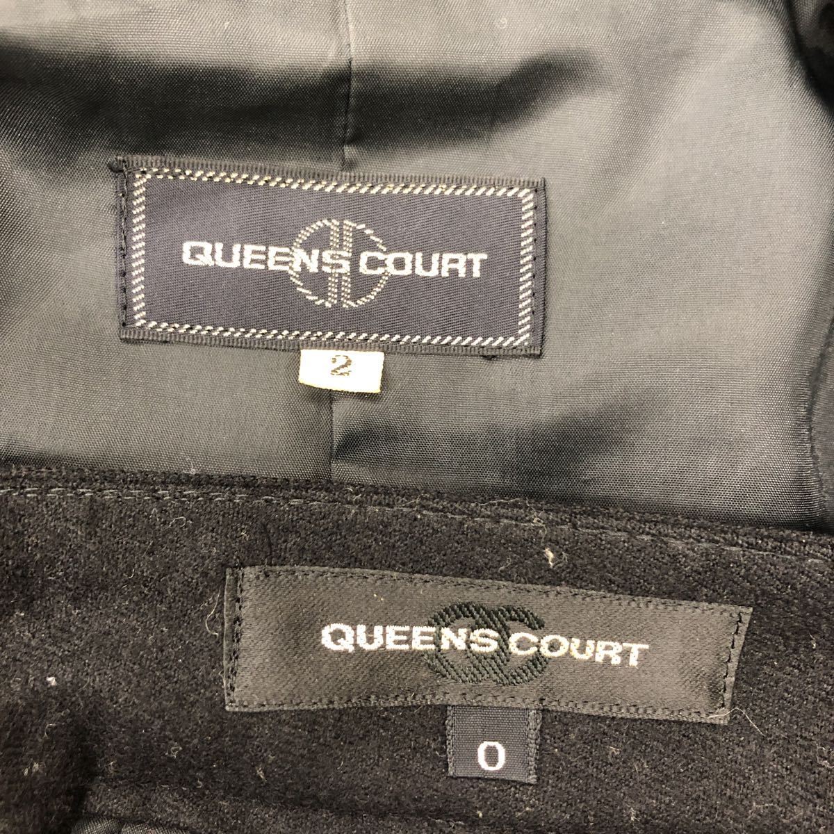 QUEENS COURT クイーンズコート パンツスーツ セットアップ レディース