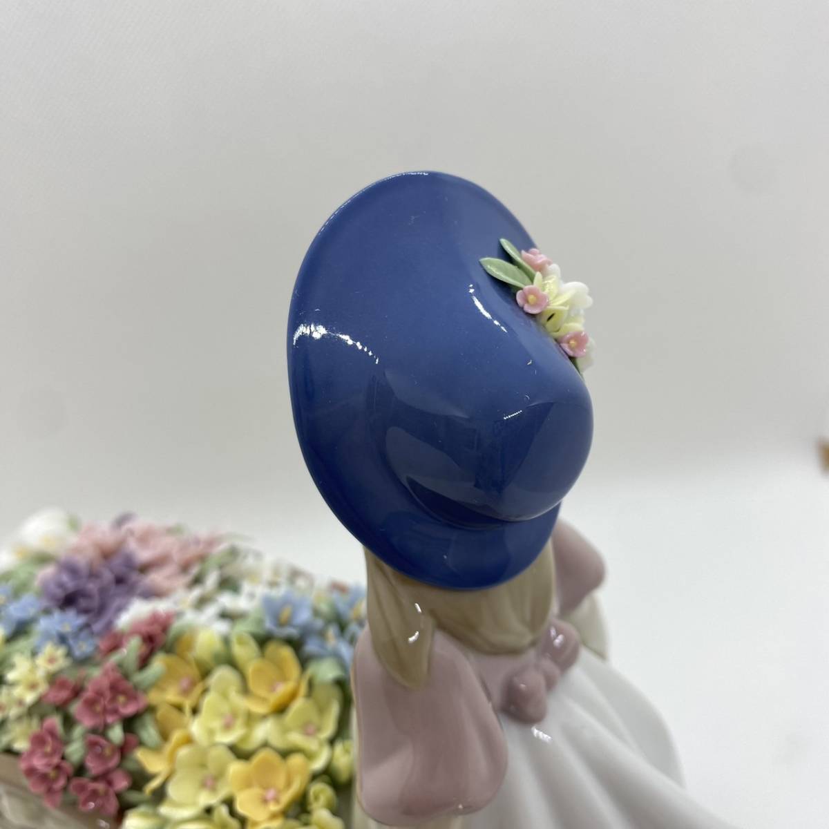 5961 LLADRO リヤドロ 可愛いお花屋さん No.6521 少女像 インテリア