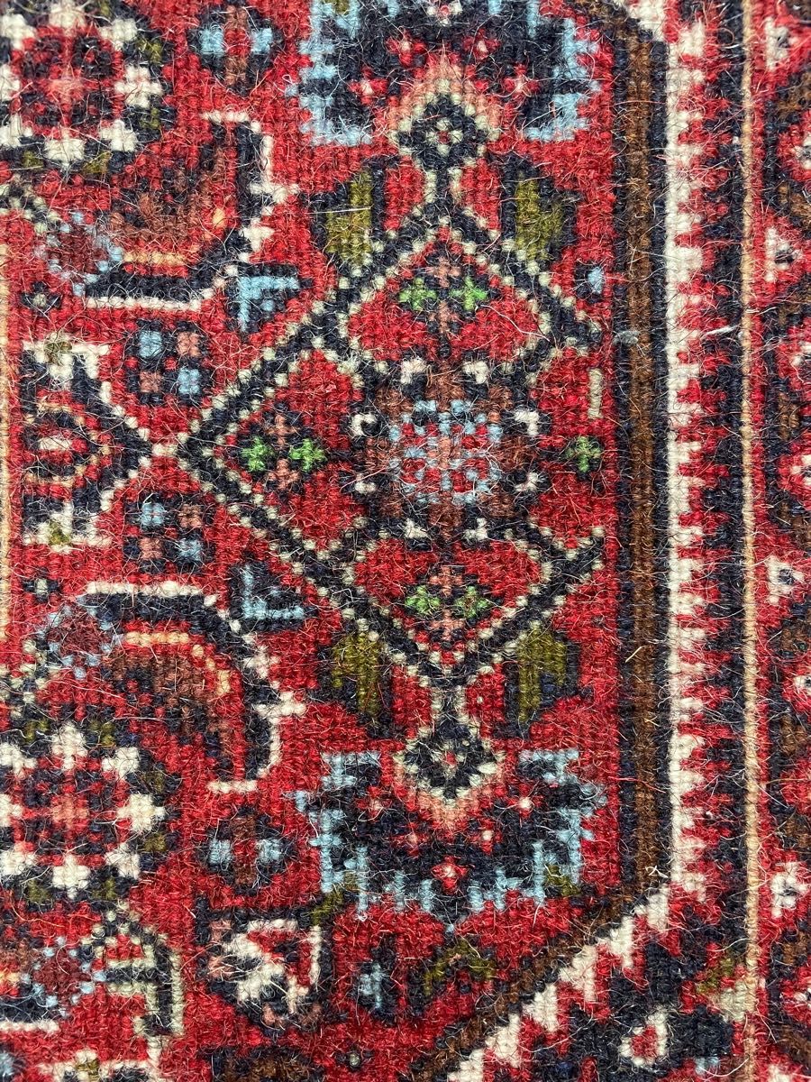新品　ペルシャ絨毯　手織り　ザンジャン産　マヒ柄　