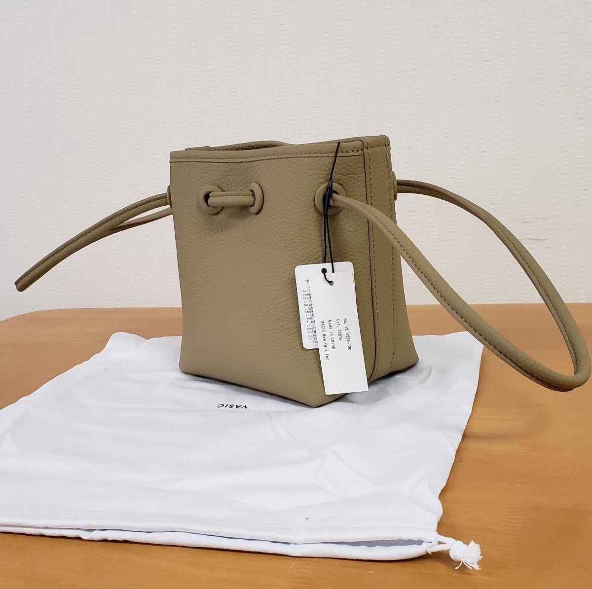 【新品】VASIC BOND MINI MINI グレージュ
