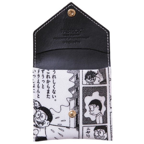 完売品 新品 メディコム ドラえもん LIFE COIN & EARPHONES CASE ドラえもん展 藤子f不二雄 コミック 総柄 コインケース イヤホンケース_画像2