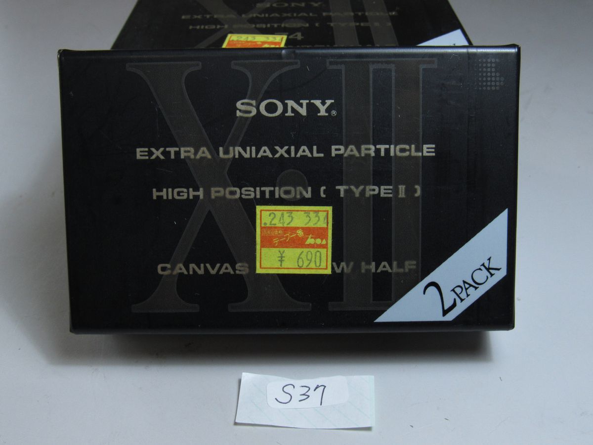 ◇ SONY X-Ⅱ X-2 CANVAS WINDOW HALF 74 2入り 3パック 6本 ハイポジション カセットテープ 未開封  送料520円 S37 JChere雅虎拍卖代购