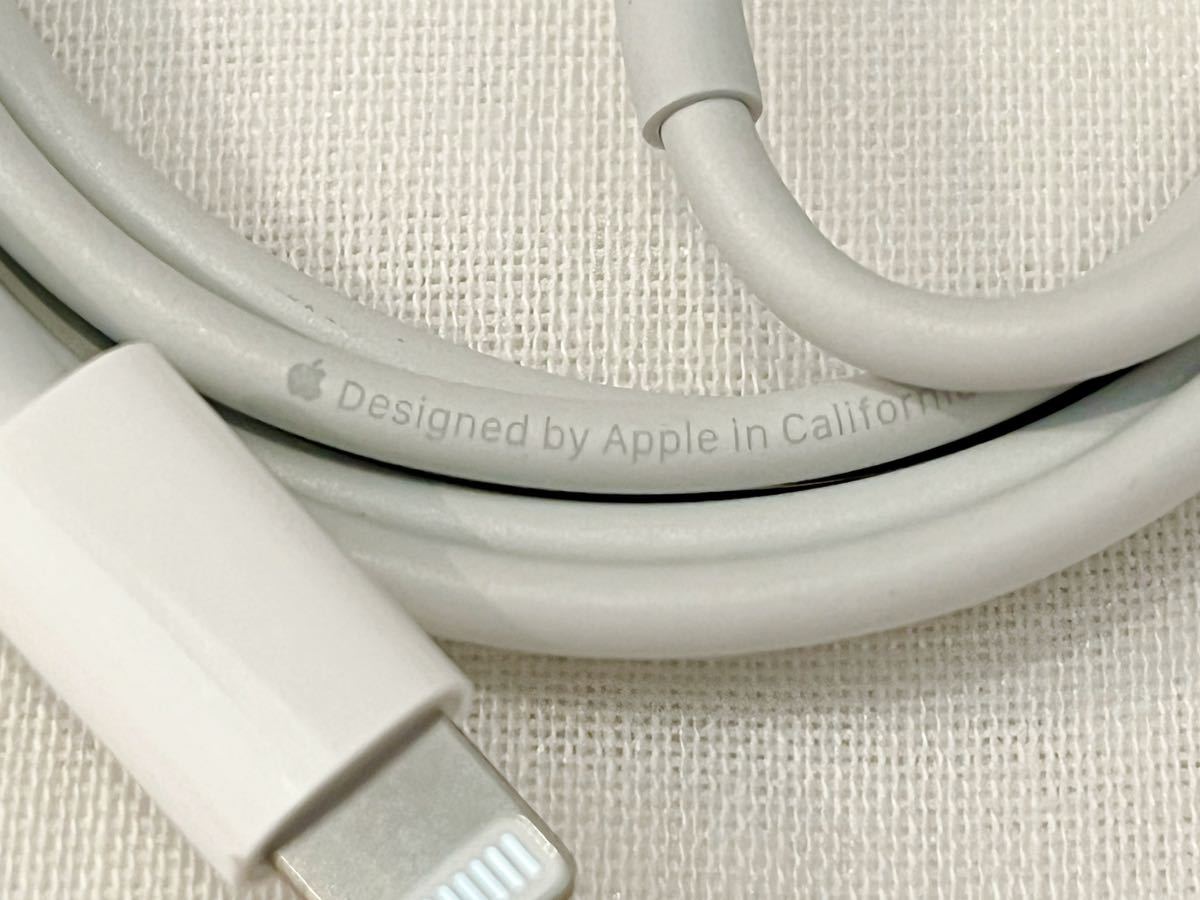 未使用品 Apple iPhone 部品 純正 USB C Lightning ケーブル 1 m