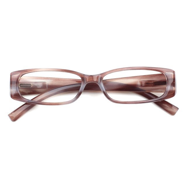 老眼鏡 +1.0 シニアグラス メンズ レディース オシャレ カラフル リーディンググラス マーブルフレーム ブラウン 