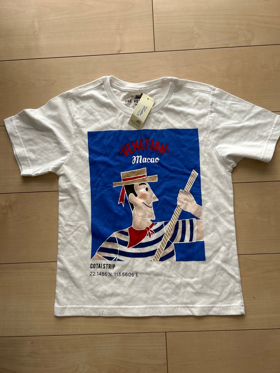 未使用品　キッズ  半袖 プリント　Tシャツ　海外製 タグ付き