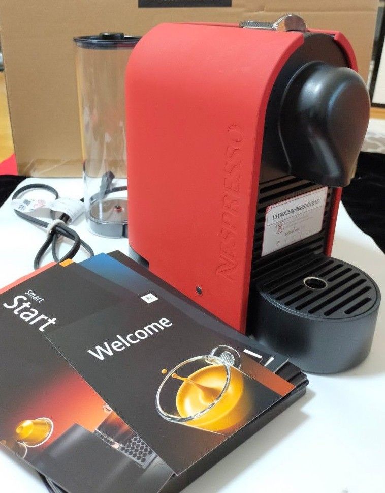 ネスプレッソ コーヒーメーカー Nespresso U マットレッド美品 エスプレッソ 匿名配送｜PayPayフリマ