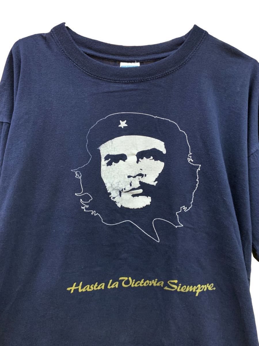 レア キューバ製 ビンテージCHE GUEVARA T-SHIRT 大きめサイズ XXLチェ ゲバラ アートTEE VINTAGE 革命家 CHE GUEVARA made in Cuba_画像2