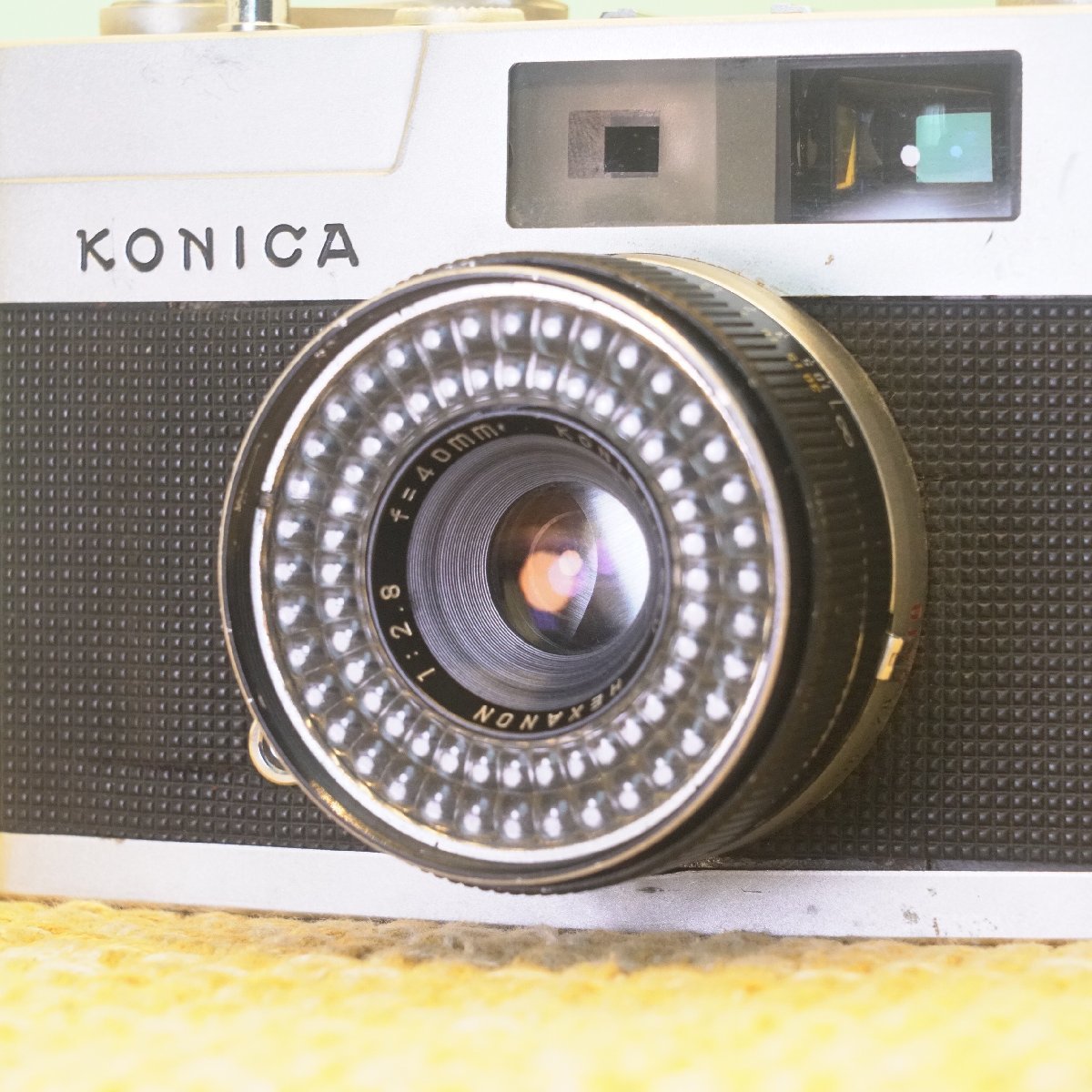 KONICA コニカ EE-MATIC HEXANON 40mm f2.8 フィルムカメラ ジャンク