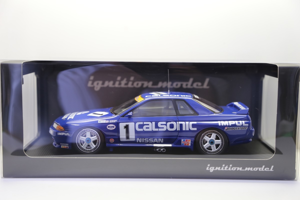 イグニッションモデル 1/18 カルソニック スカイライン GT-R BNR32