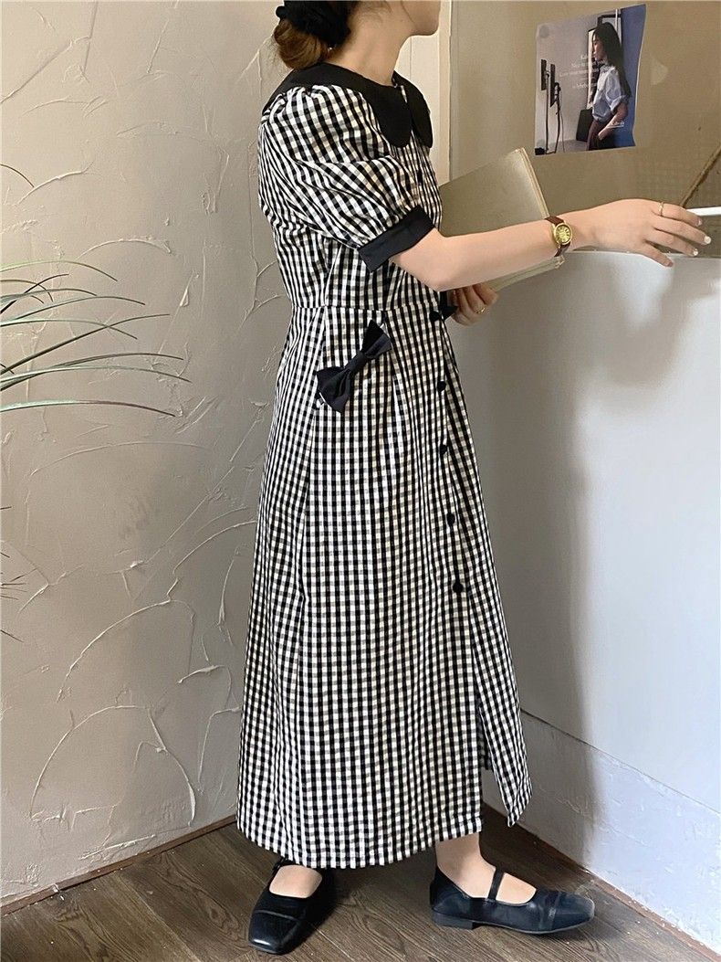 新品】半袖 ワンピース 黒 ロング|PayPayフリマ STORYNINE ストーリーナイン エスニックVネックワンピース