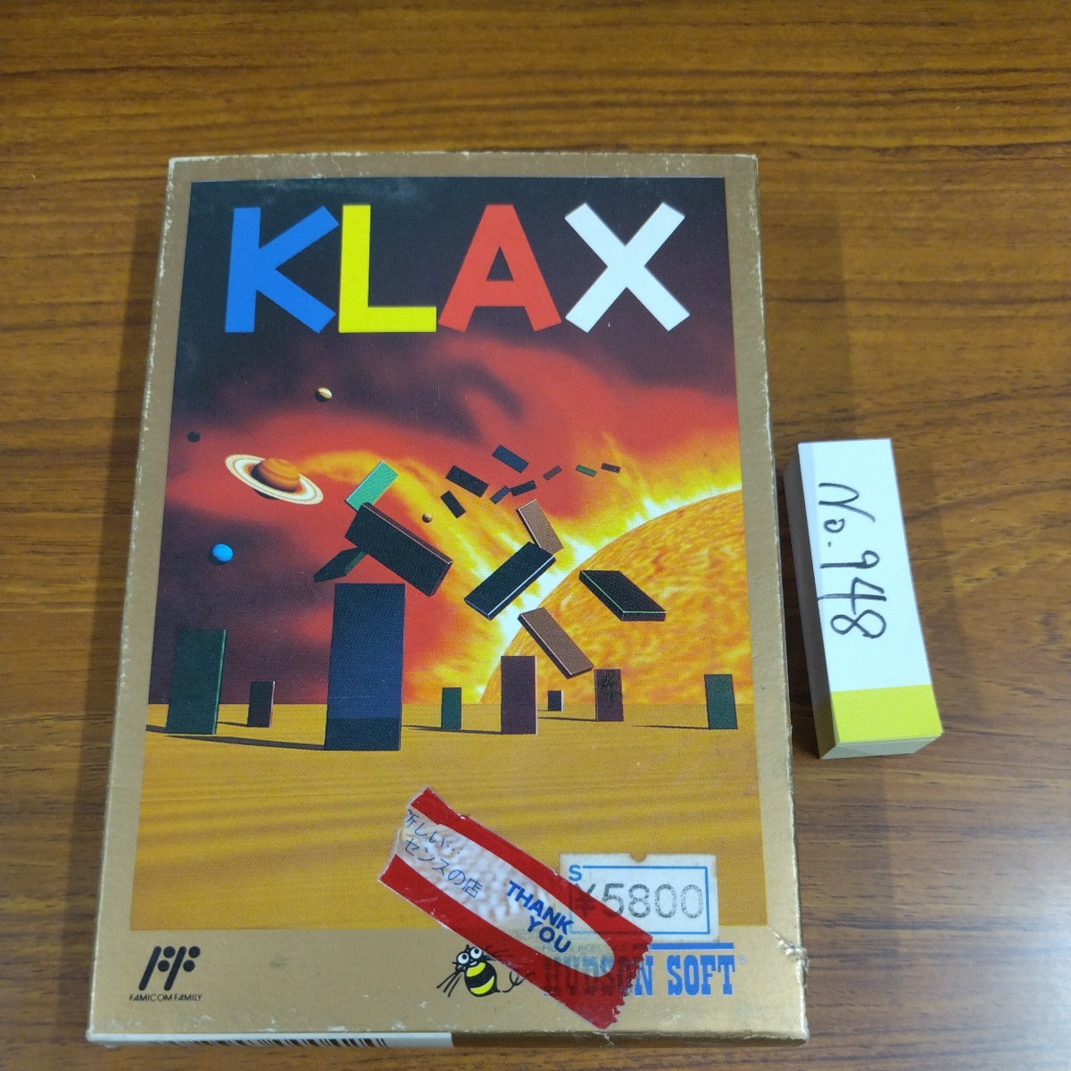 KLAX ファミコン　FCナナリスト_画像1