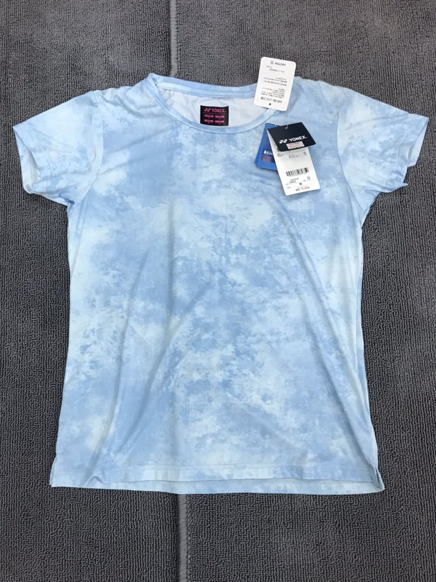 ヨネックス ウィメンズTシャツ Mサイズ 16603 アイスブルー 未使用品