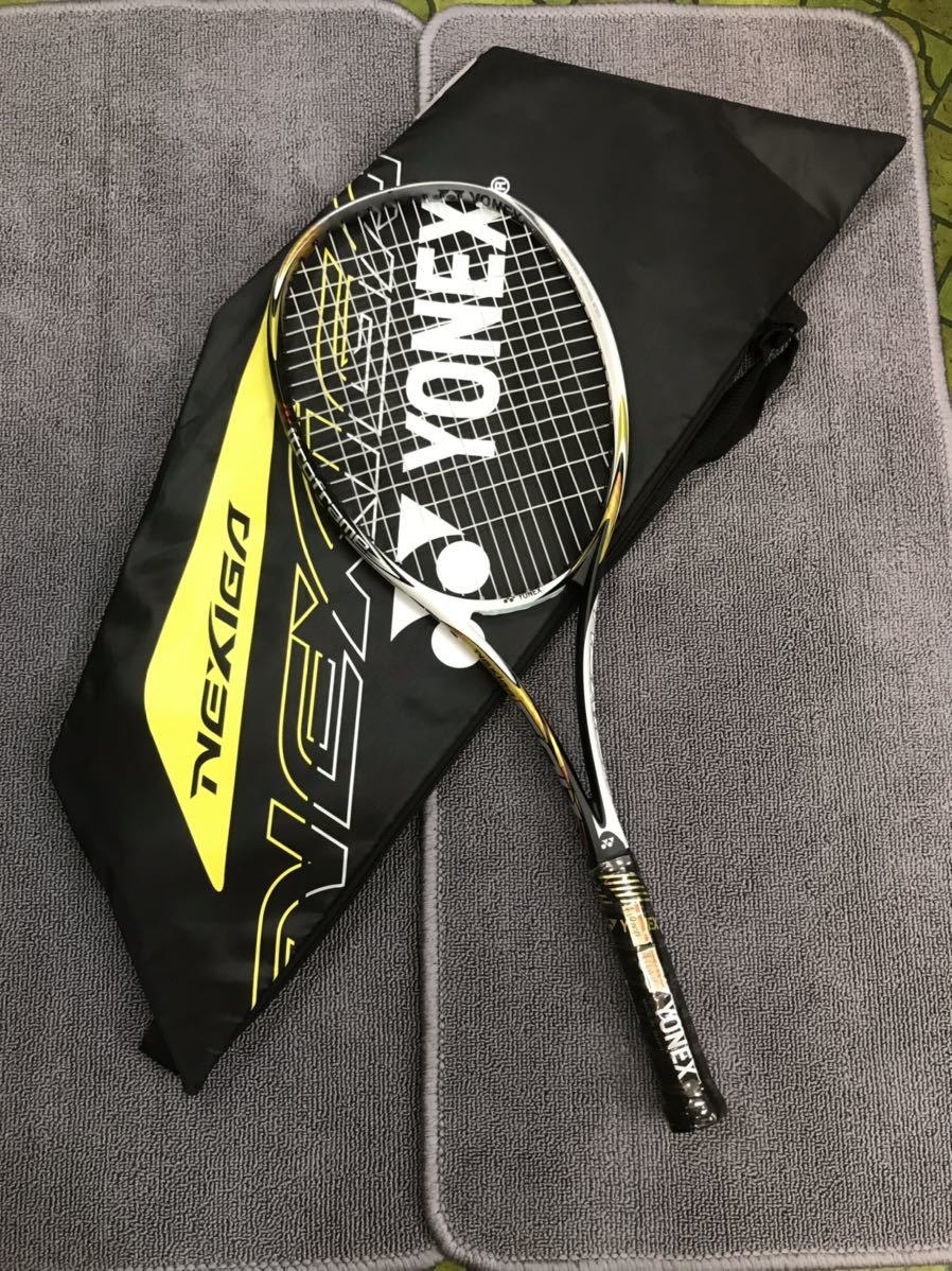 ヨネックス NXG50V UL1 シャインイエロー ソフトテニスラケット ガット