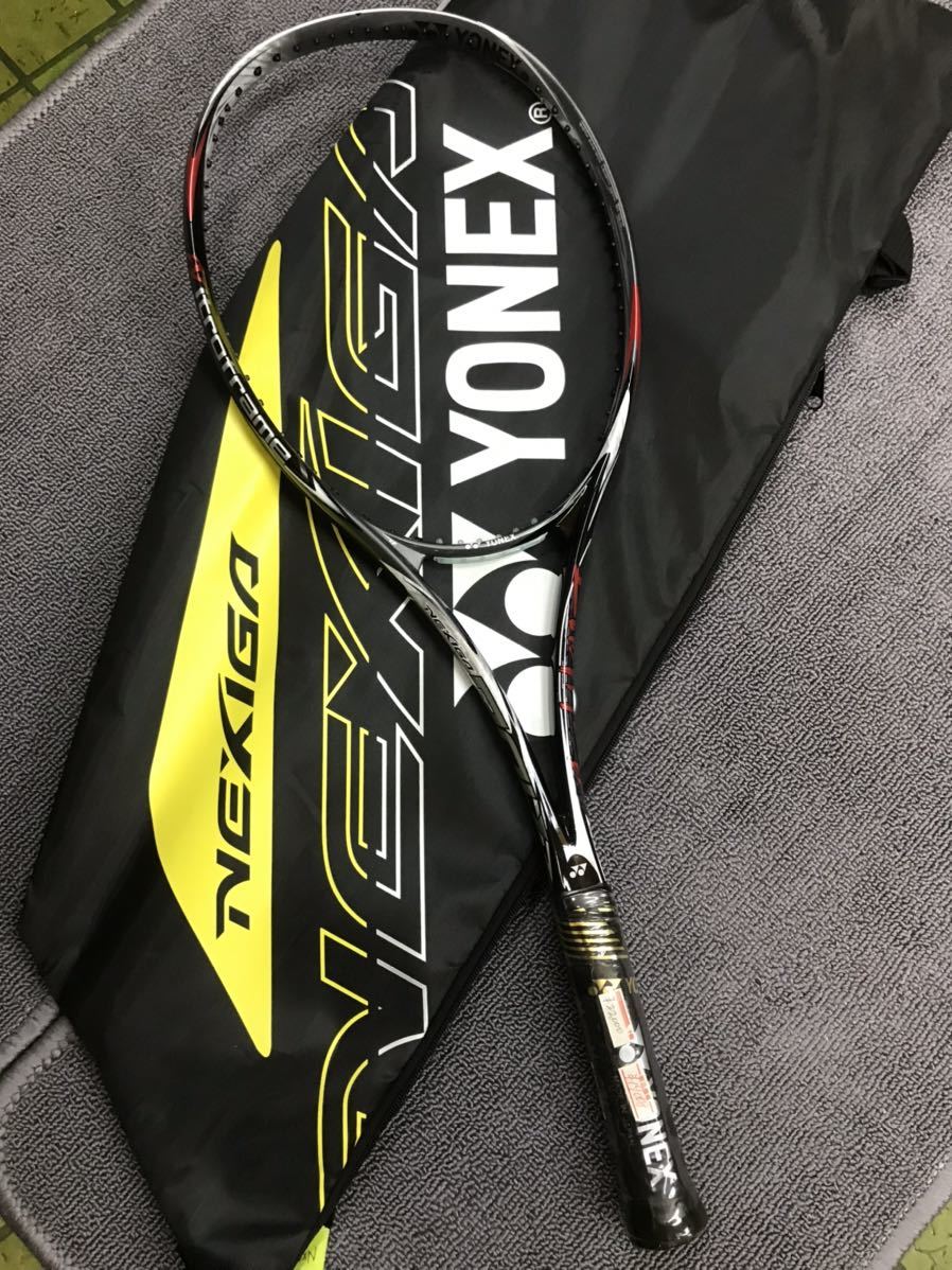 ヨネックス　NXG70VLD UL1 ブラック×レッド　ソフトテニスラケット　限定　新品_画像1