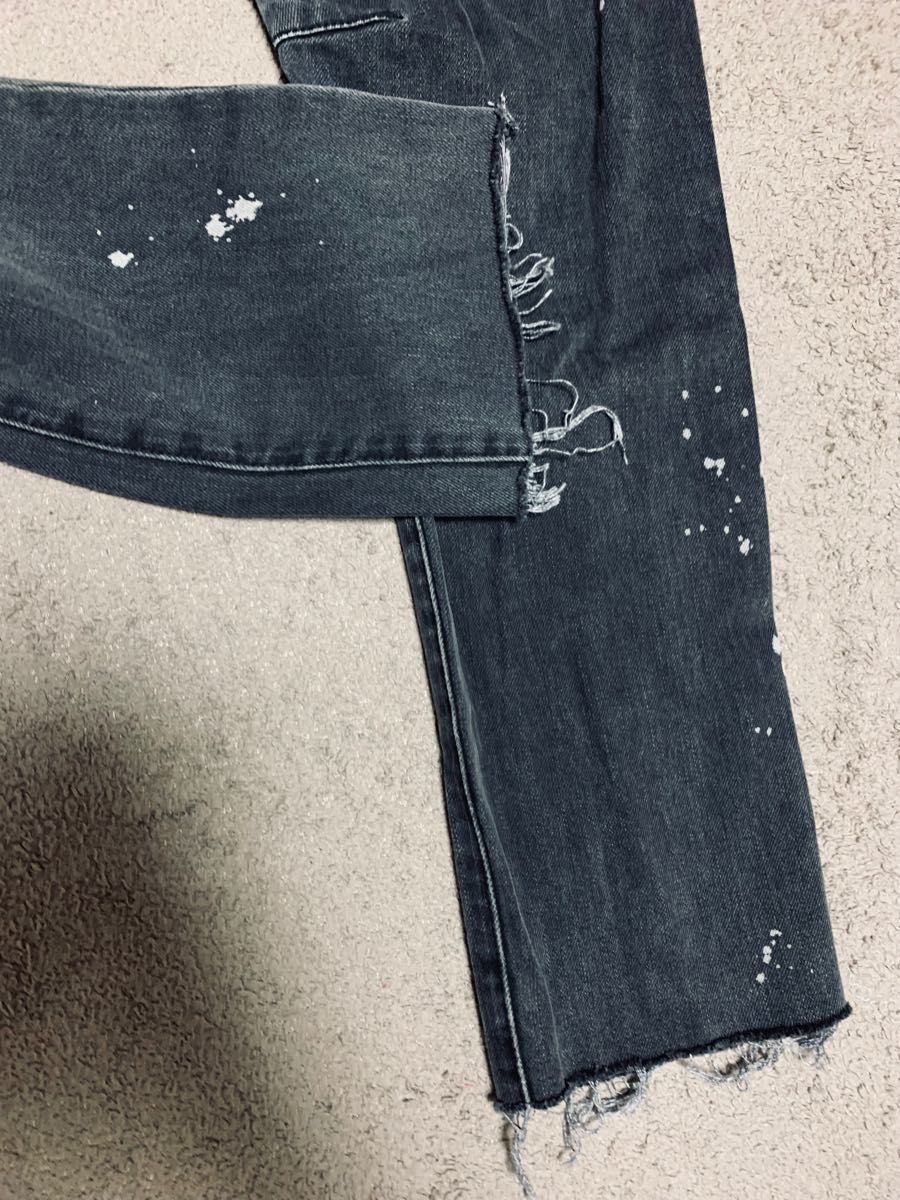 ロンハーマン RON HERMAN vintage加工   USA製 デニム denim usa ダメージ ヴィンテージ  