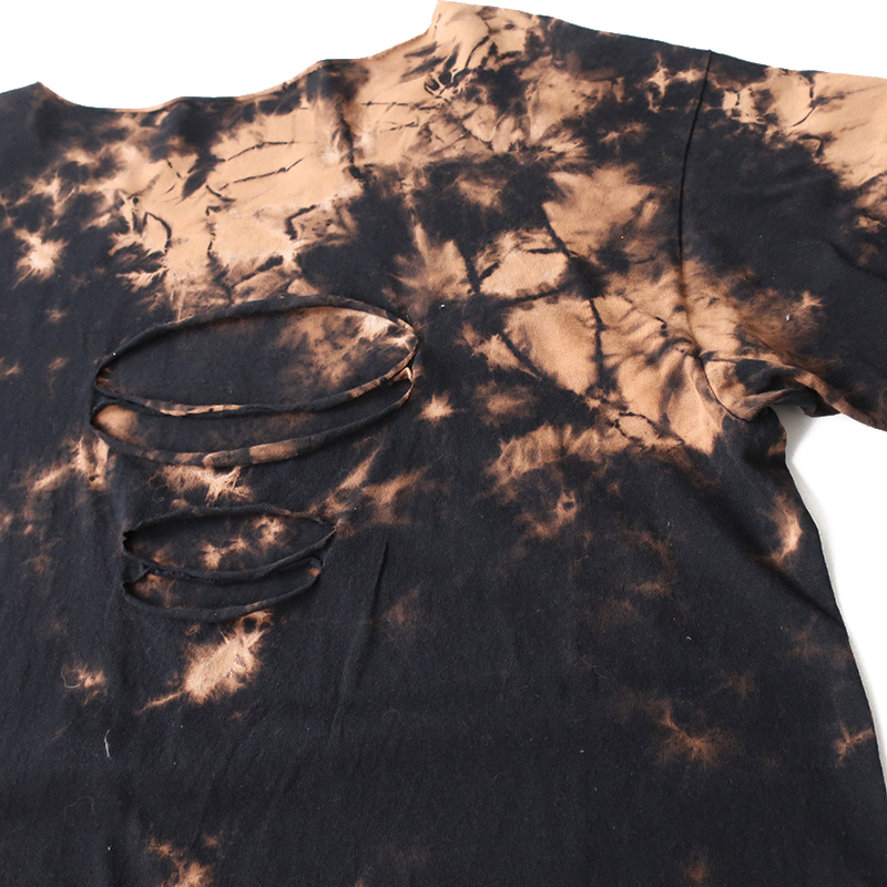 US輸入メキシコ製 AC/DC Tシャツ HIGHWAY TO HELL セピアタイダイ染め　XL_画像10
