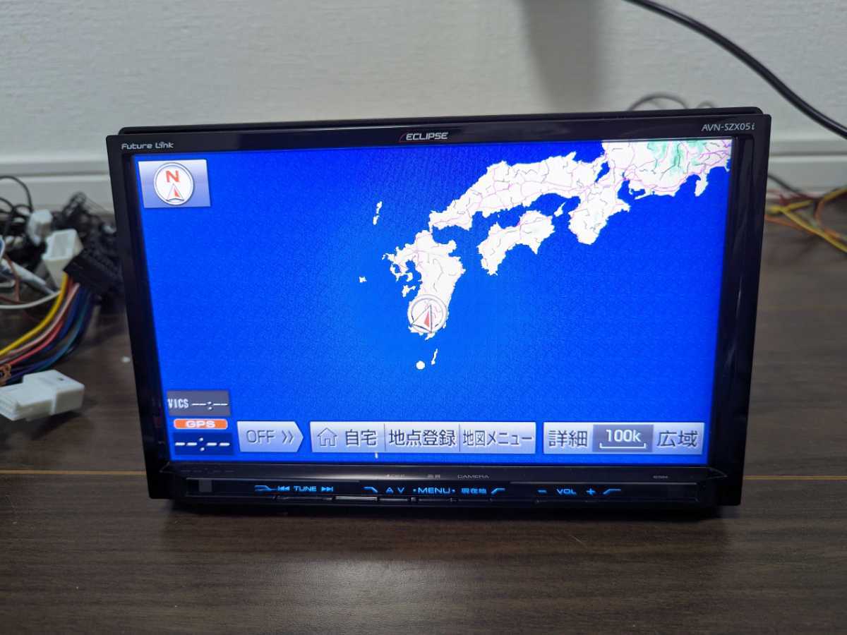ECLIPSE イクリプス 9インチメモリーナビ AVN-SZX05i フルセグ 2015年