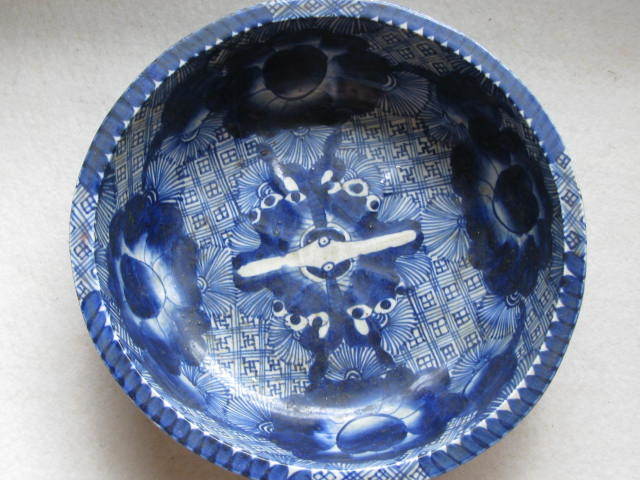 古伊万里 ベロ藍鉢 | fuerzalider.com