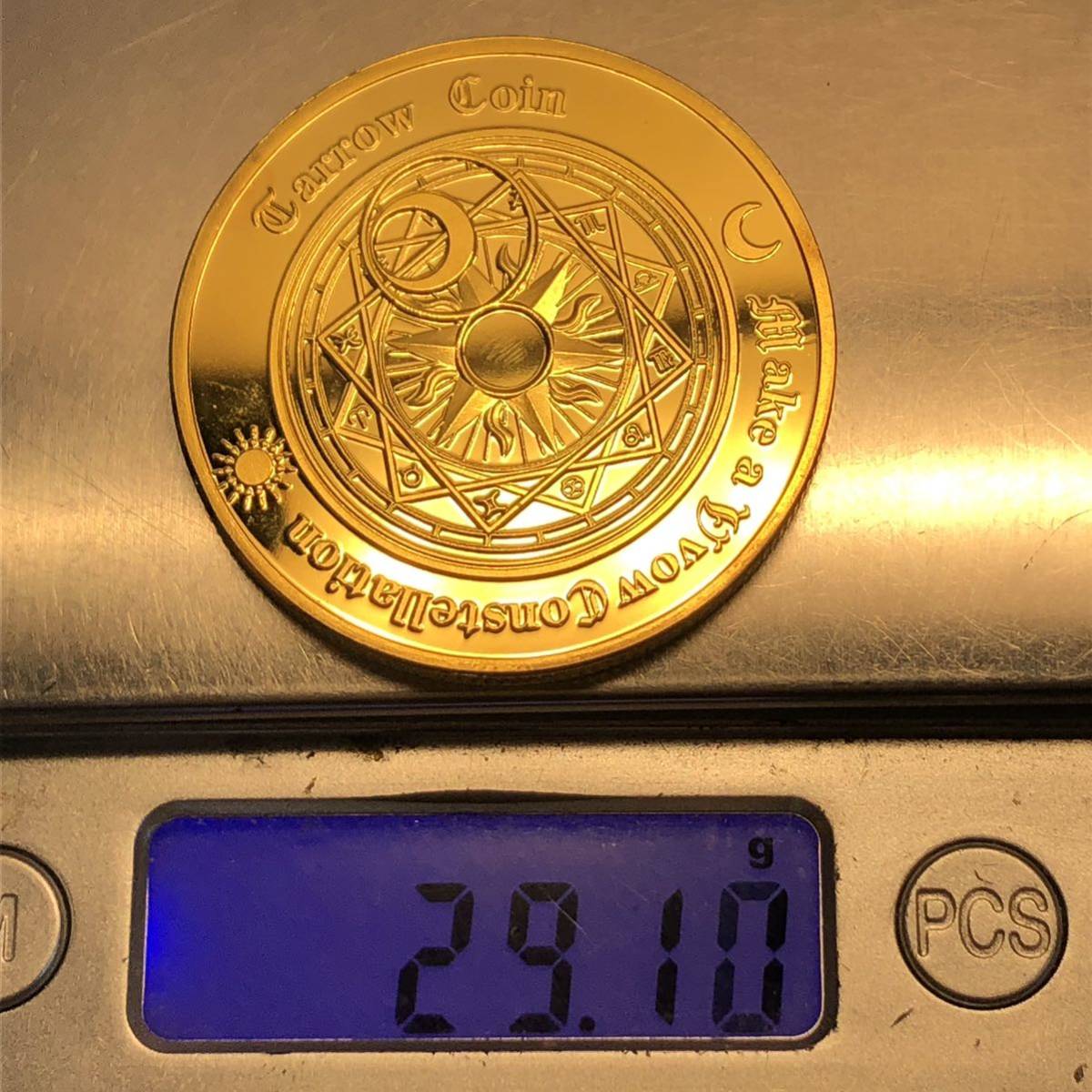 ニウエ硬貨　古銭　アステカ 12星座　記念金貨　大型硬貨　海外コイン　ヨーロッパ　美品　1-465_画像5