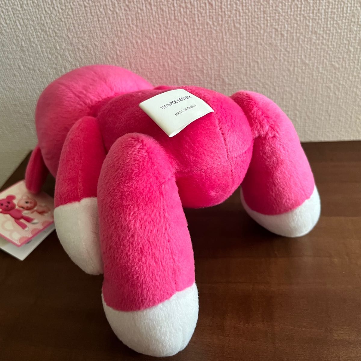 未使用保管品】ポストペット Post Pet モモちゃん ぬいぐるみ 未使用保管品】ポストペット Post Pet モモちゃん ぬいぐるみ