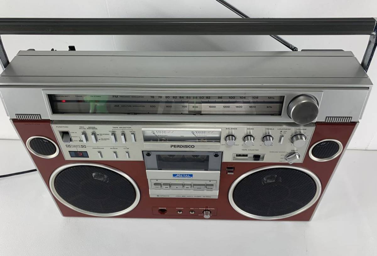 美品!!内蔵 Bluetooth変更可能HITACHI 日立 TRK-8600RM ラジカセ