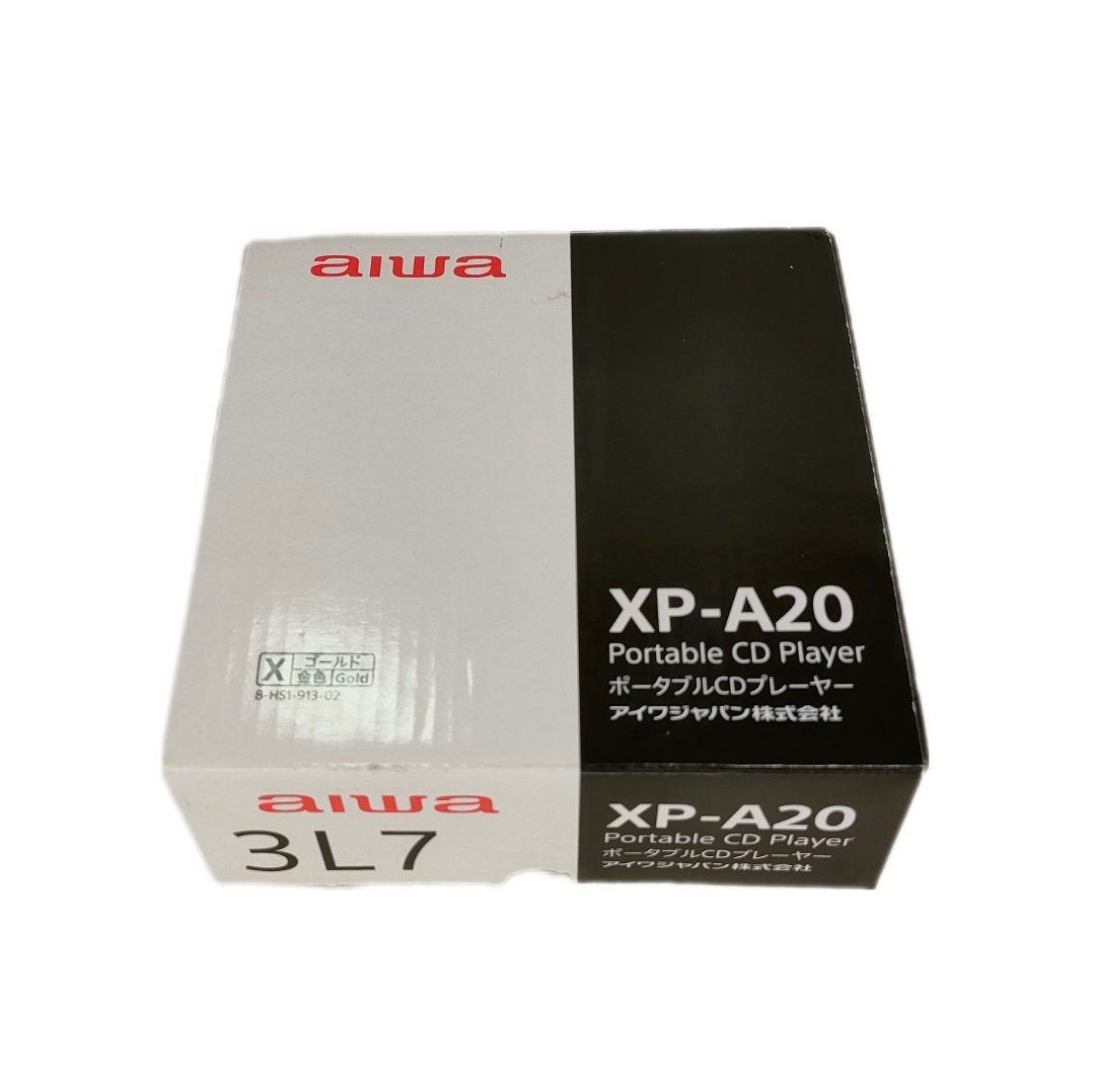 ３ 未使用品 AIWA XP-A20 ポータブルCDプレーヤー(CDプレーヤー)｜売買