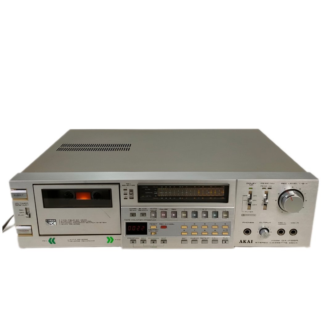 今だけ限定価格! AKAI GX-F66RC オートリバースカセットデッキ