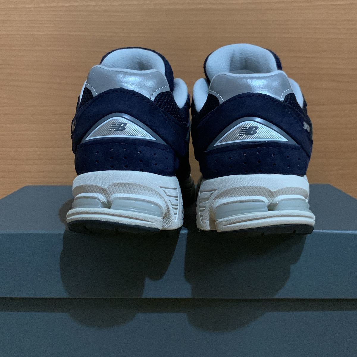 送料無料 NEW BALANCE ニューバランス ML 2002 RD 22 cm ML2002 スニーカー シューズ ネイビー ブルー ホワイト レディース キッズ