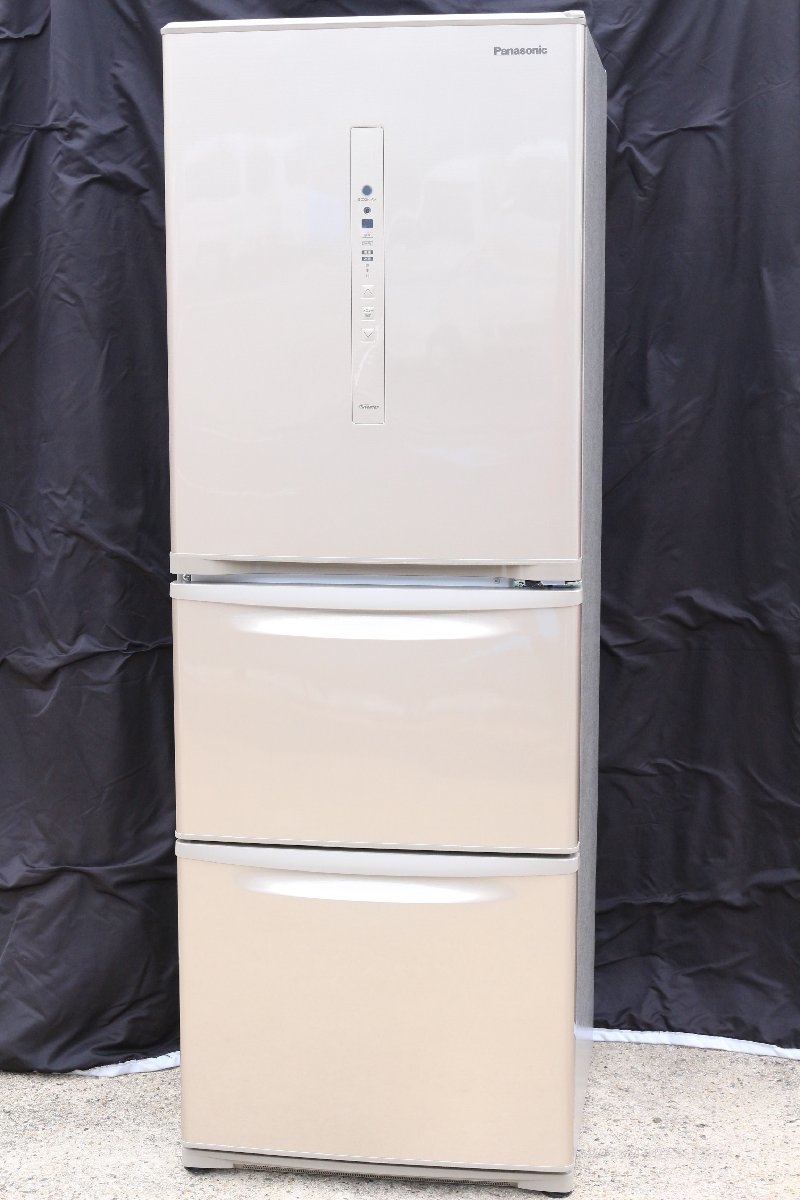 ヤフオク! - ○1円~ Panasonic □ 335L 3ドア冷凍冷蔵...