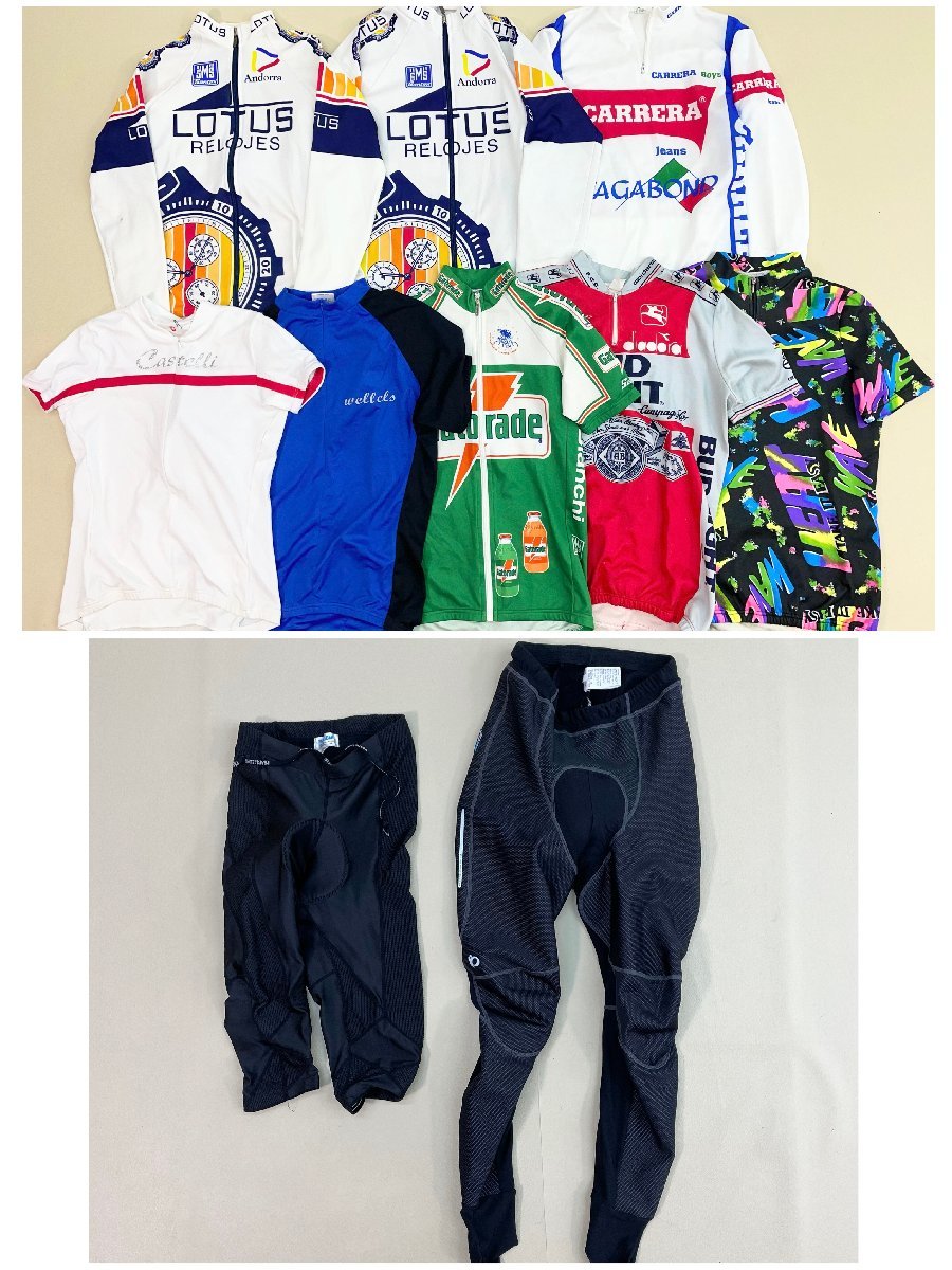 □サイクルウェアまとめ売り Castelli/Pearl Izumi 他 サイクル