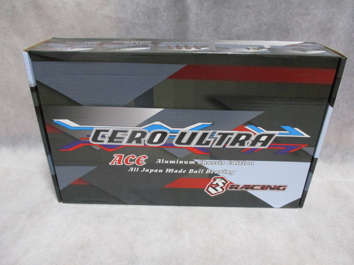 未使用未開封品 3Racing KIT-CERO ULTRA-ACE 1/10RC セロ ウルトラ アルミシャーシエディション EPツーリングカーキット_画像1