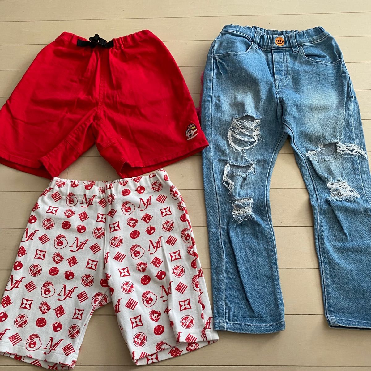 良品★まとめ売り 110cm JAM Tシャツ パーカー パンツ デニム
